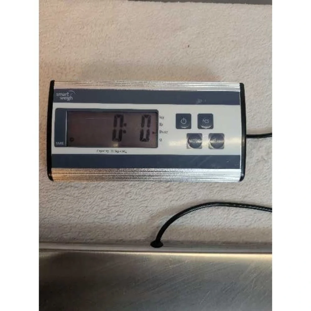 Smart Weigh ACE200 Digital Scale 440lb Capacity Stainless Steel Mail Kitchen